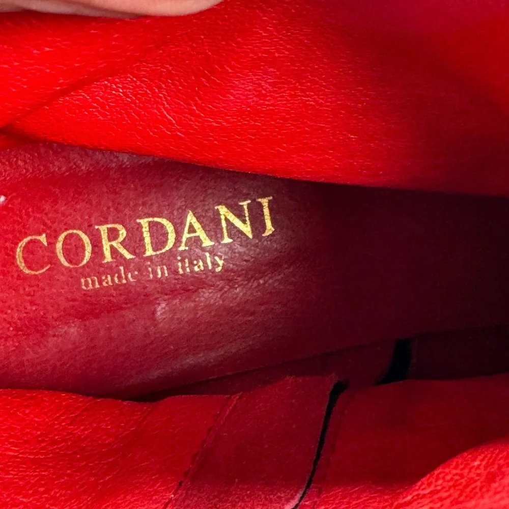 Cordani Women's 39/8..5 Black Leather‎ Ankle Boot - Picture 8 of 8